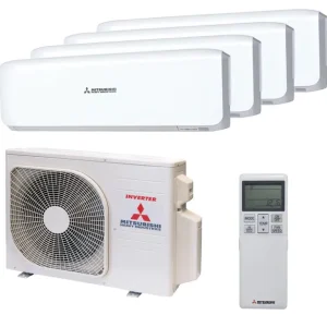 Aire acondicionado 4x1 mitsubishi 71zs04 2600+3x1720 fg